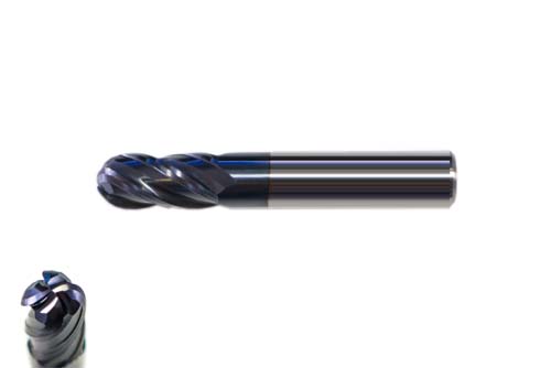 超硬エンドミル通販SS-Tools / 超硬ボールエンドミル 4枚刃 R3.0